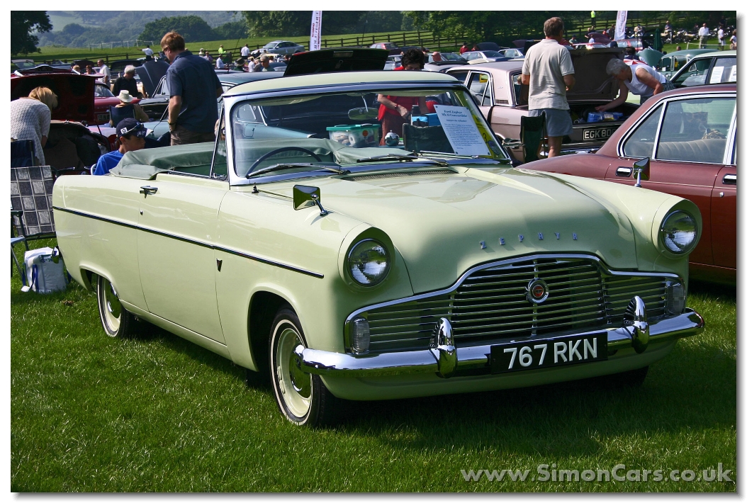 Simon Cars - Ford Zephyr Zodiac Convertible